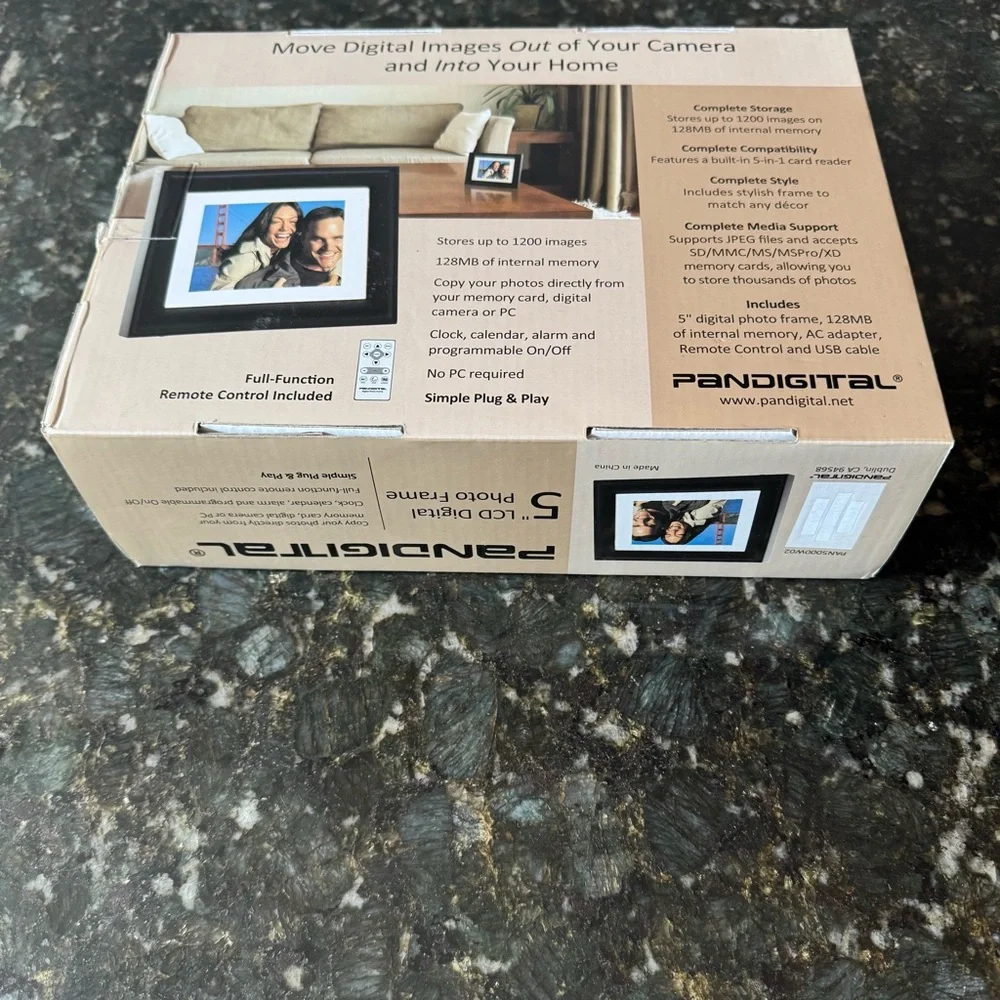 Pandigital 5” LCD Digital Photo Frame